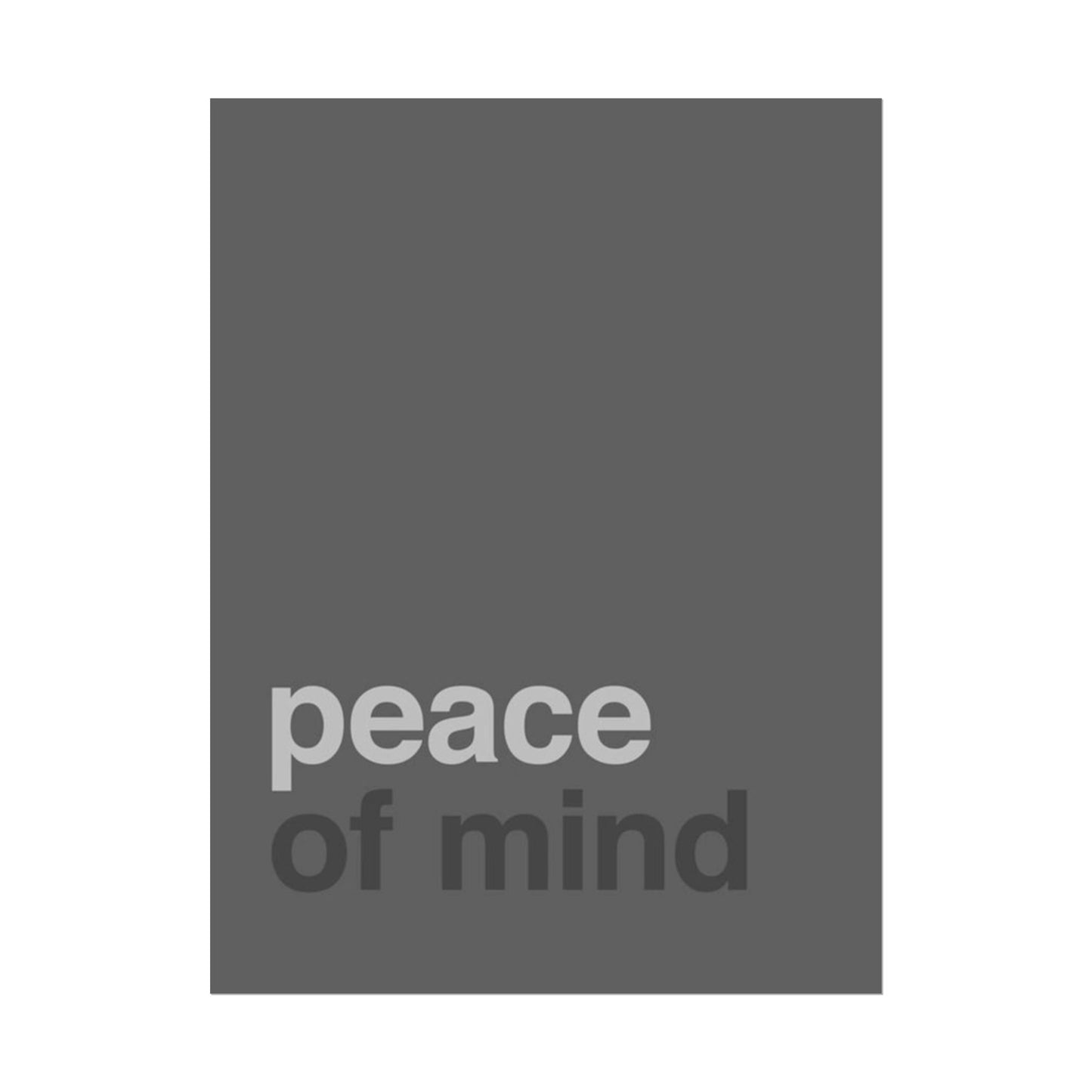 Peace of Mind - Poster