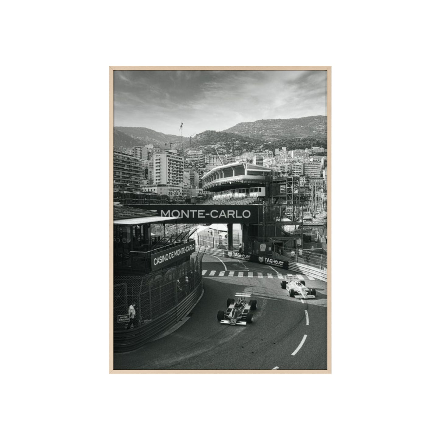 Monte-Carlo - Framed Poster