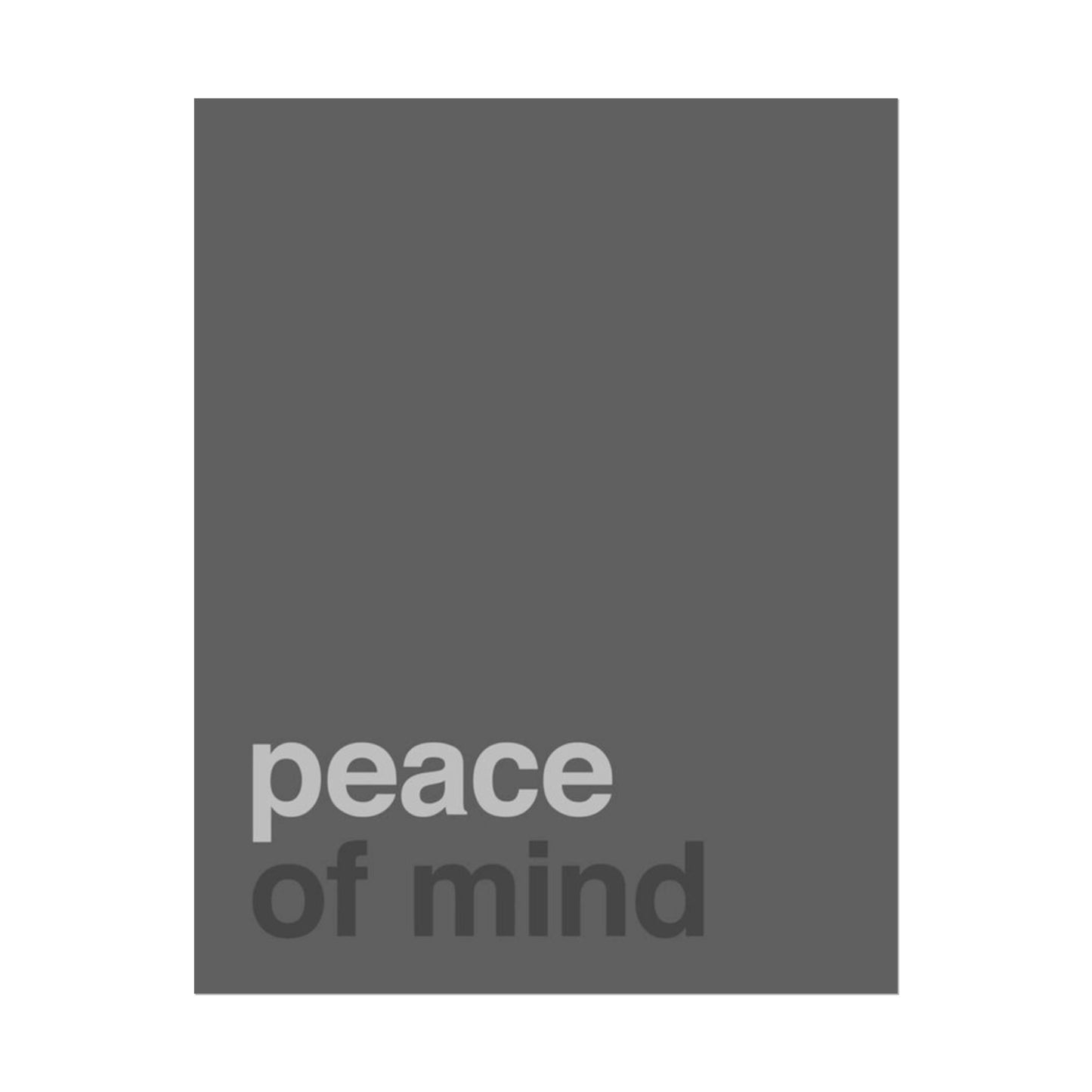 Peace of Mind - Poster