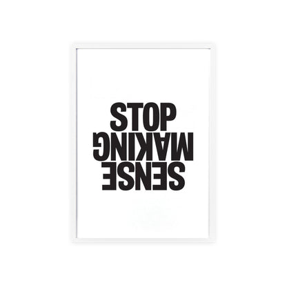 Stop Making Sense - Framed Poster