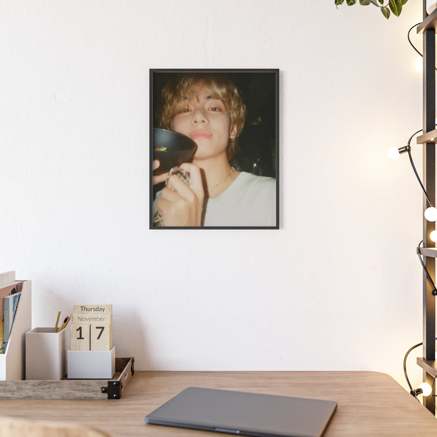 V - Framed Poster