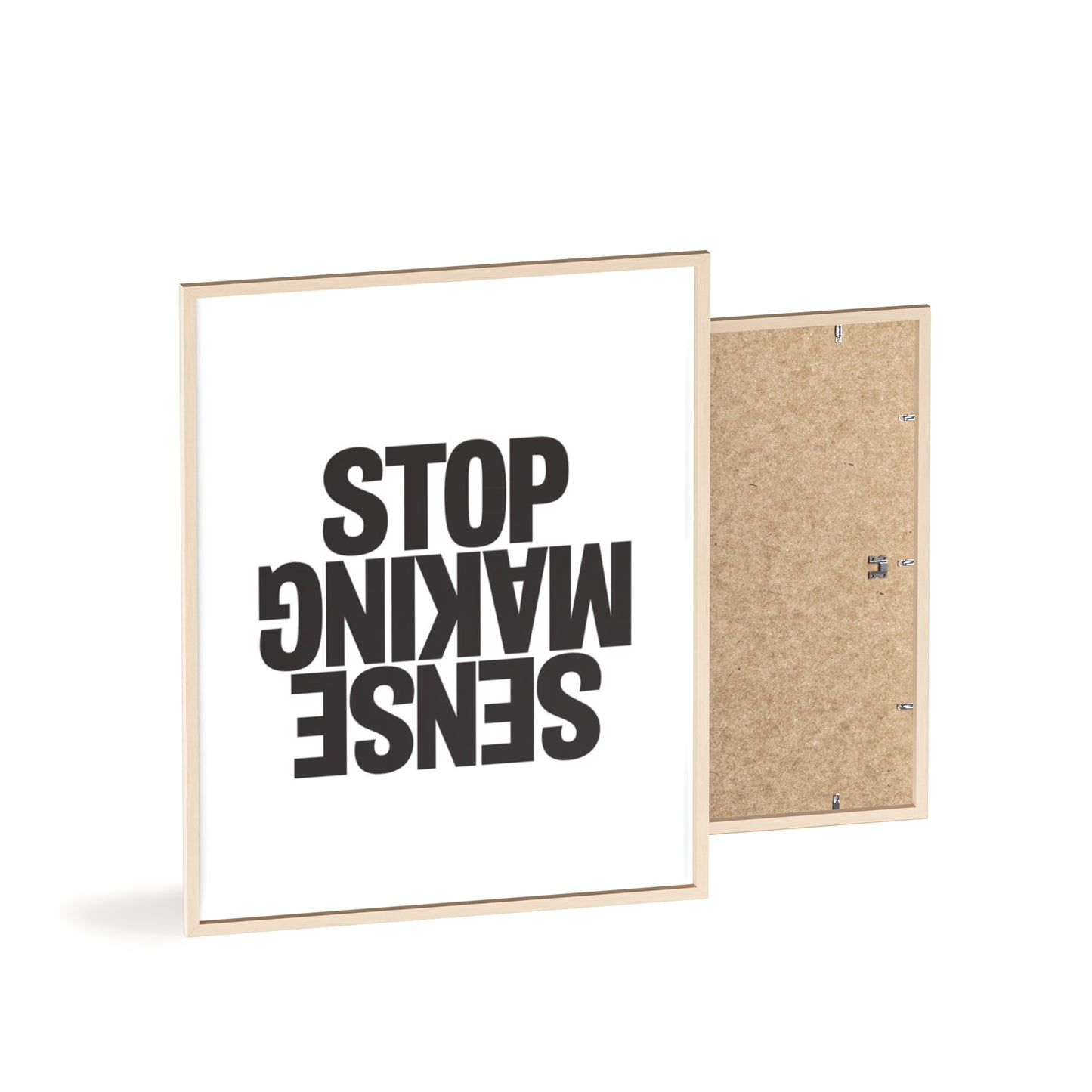 Stop Making Sense - Framed Poster