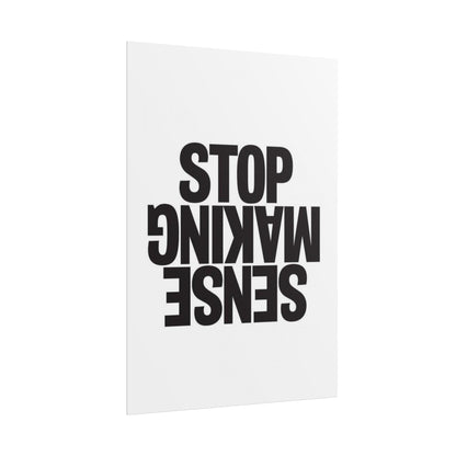 Stop Making Sense - Poster