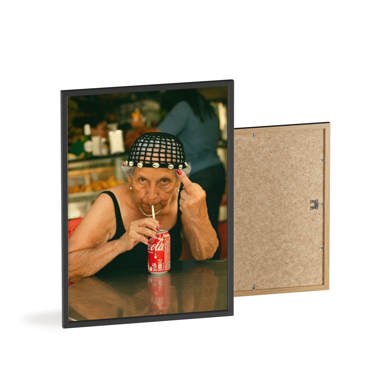 No Photos - Framed Poster