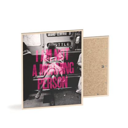 I Am Not A Morning Person - Framed Poster