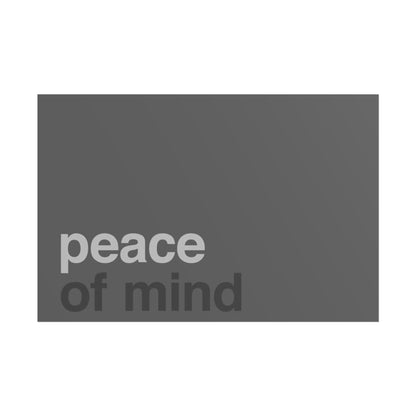 Peace of Mind - Poster