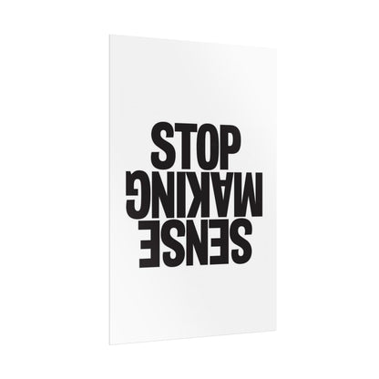 Stop Making Sense - Poster
