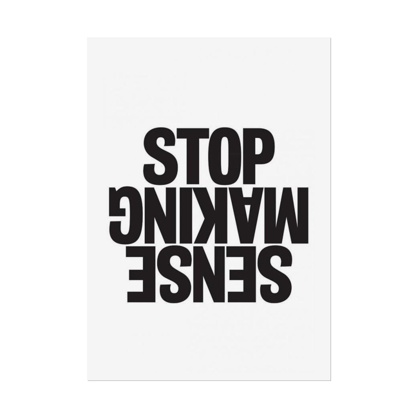 Stop Making Sense - Poster