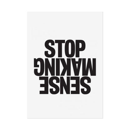 Stop Making Sense - Poster