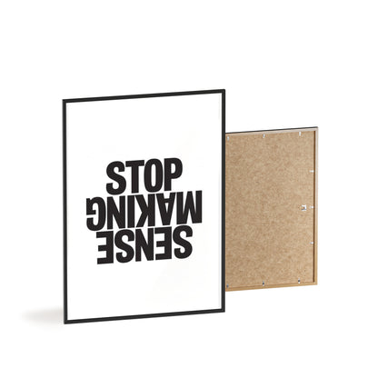 Stop Making Sense - Framed Poster
