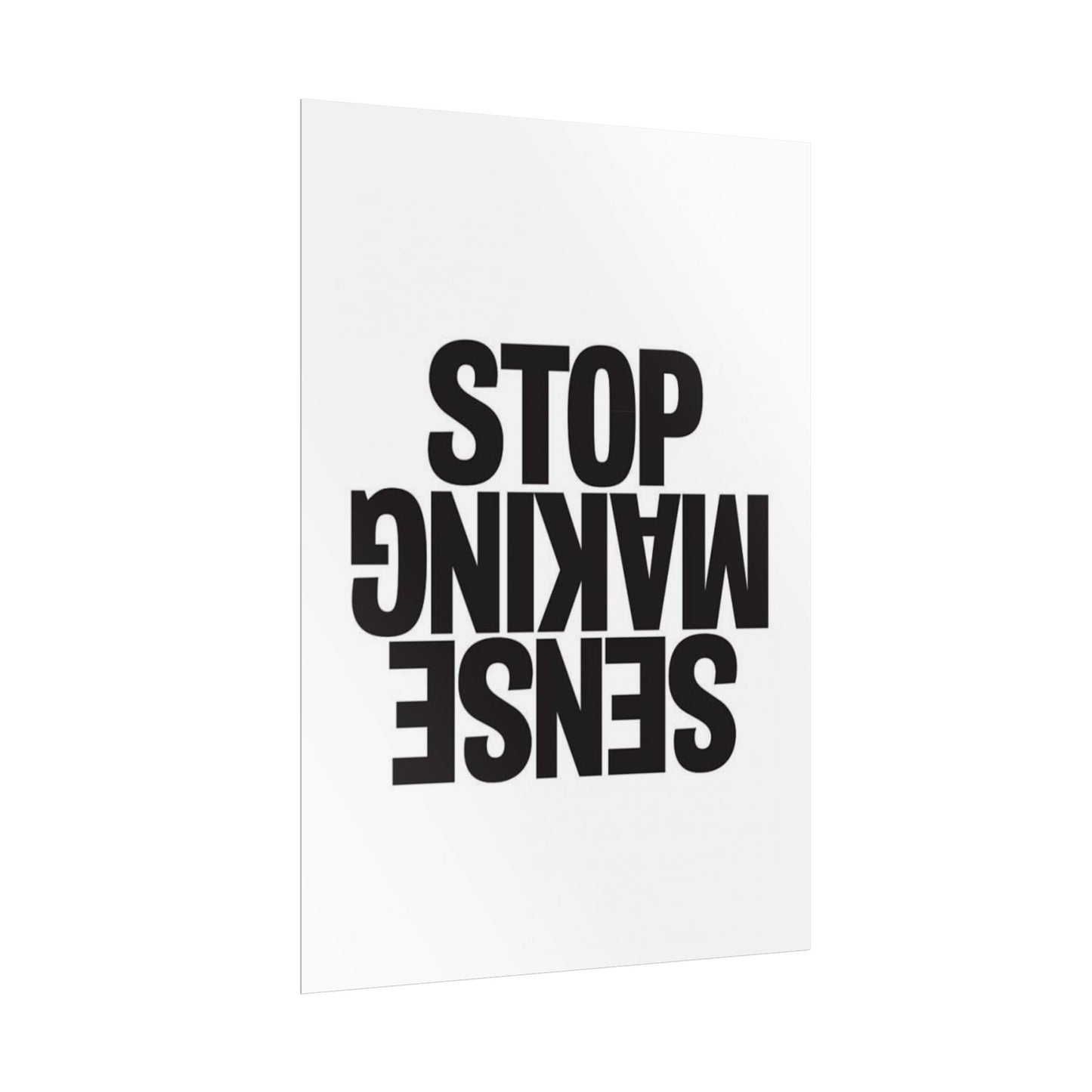 Stop Making Sense - Poster