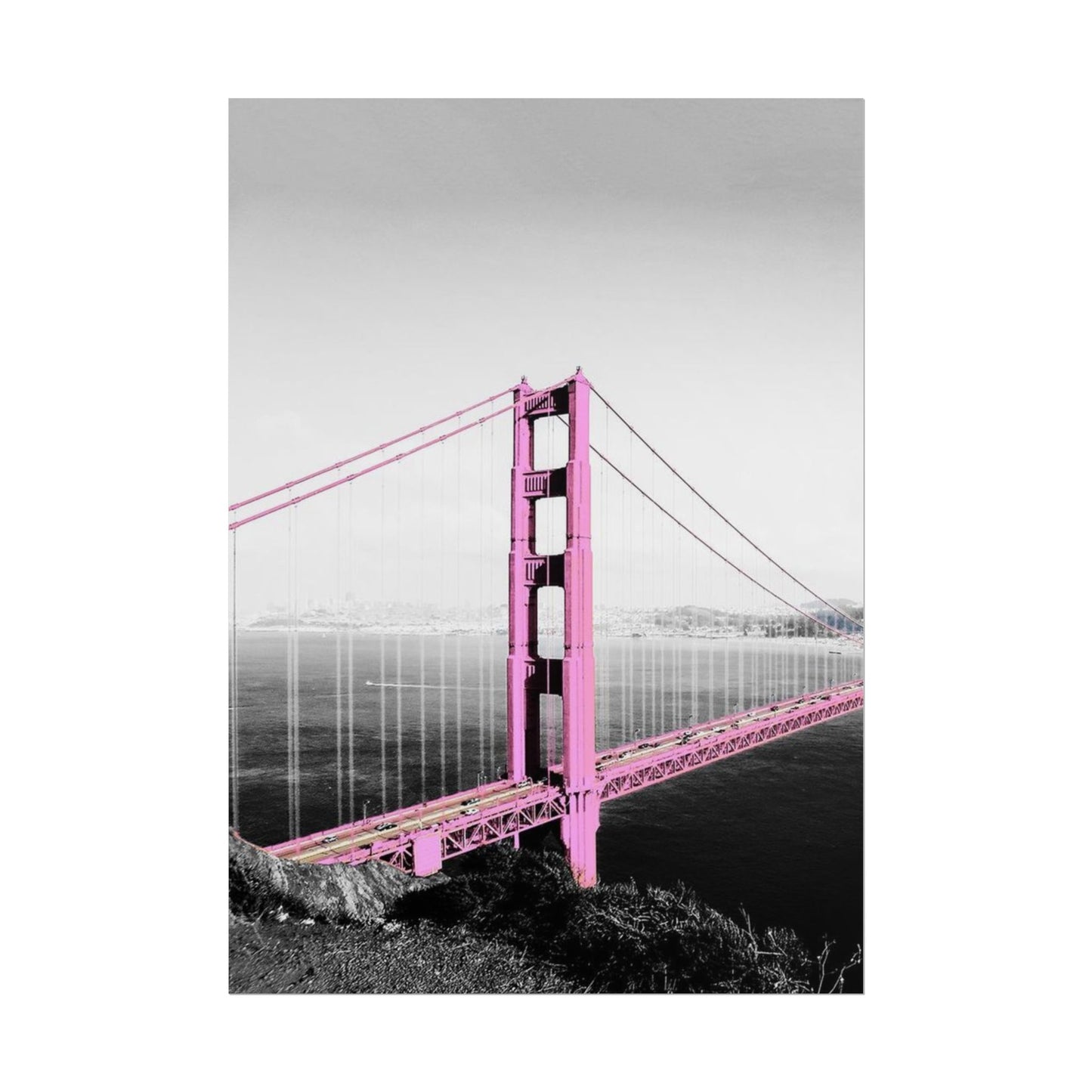 Pink Bridge - Poster