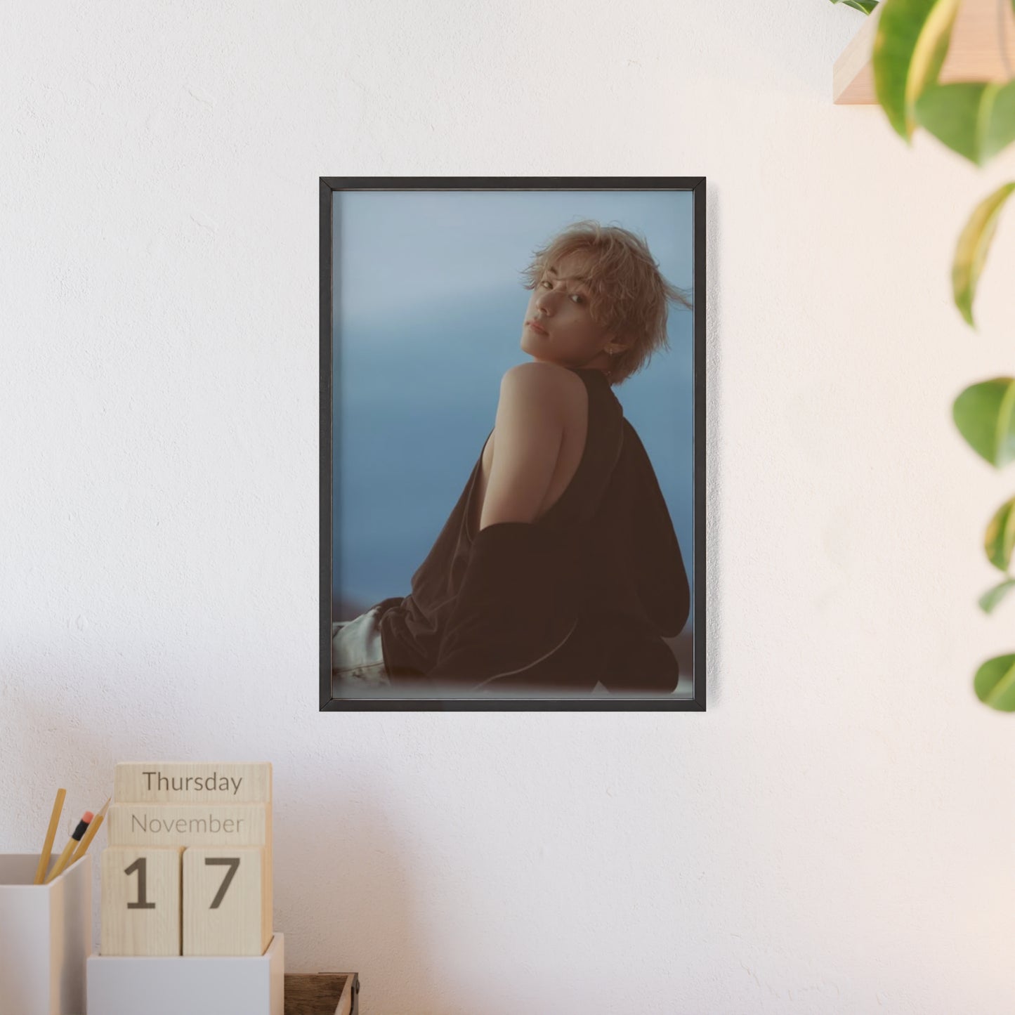 V - Framed Poster