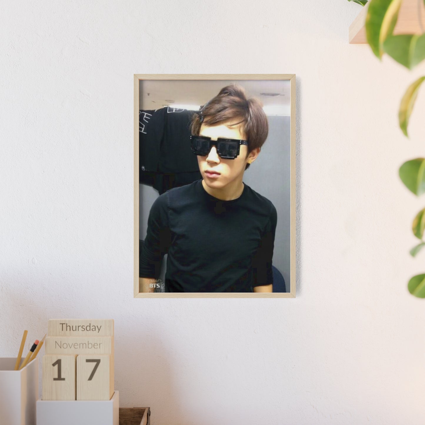 Jimin - Framed Poster