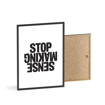 Stop Making Sense - Framed Poster