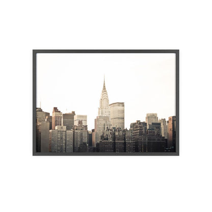 New York Skyline - Framed Poster