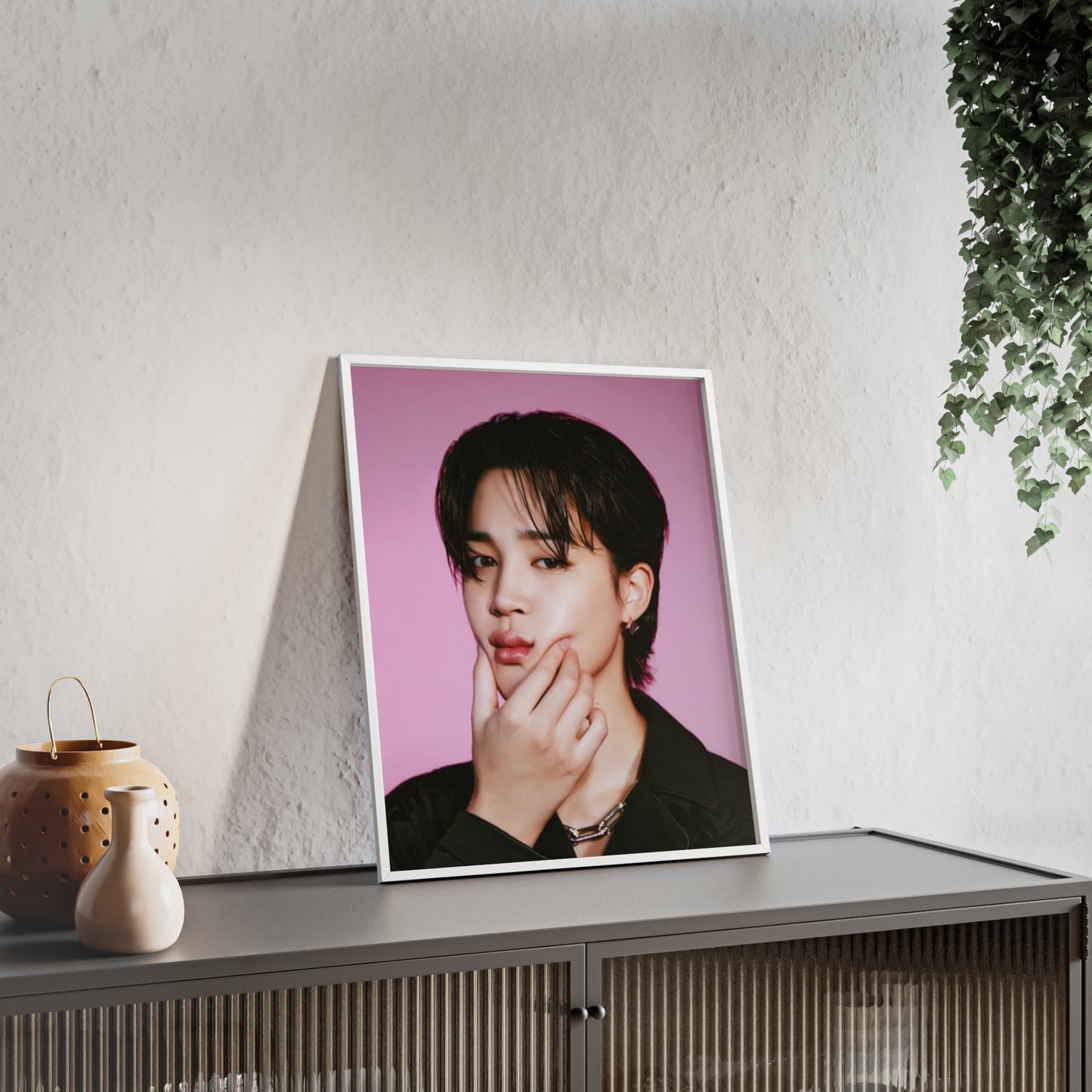 Jimin - Framed Poster