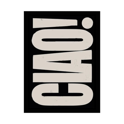 Ciao! - Poster