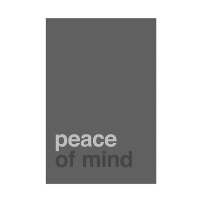Peace of Mind - Poster