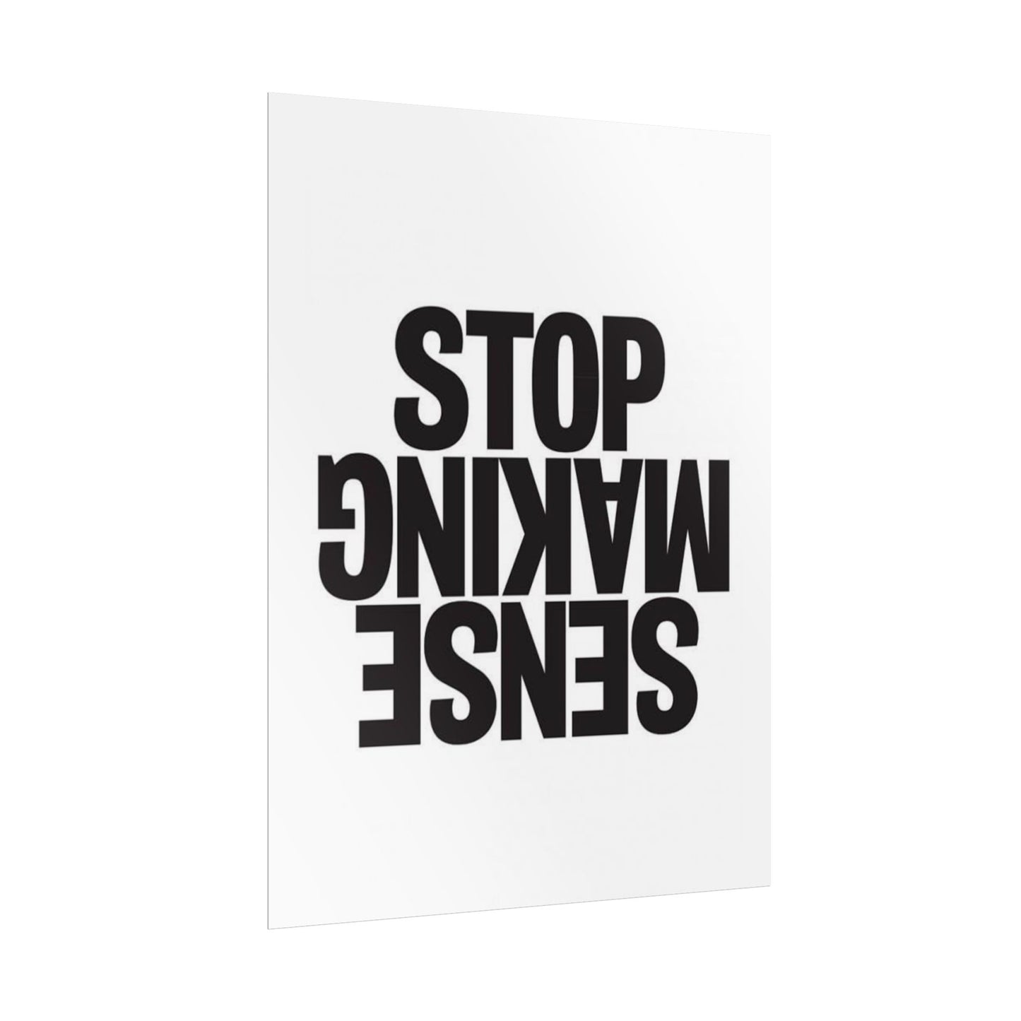 Stop Making Sense - Poster