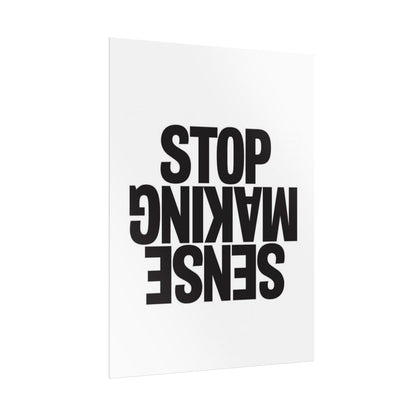 Stop Making Sense - Poster