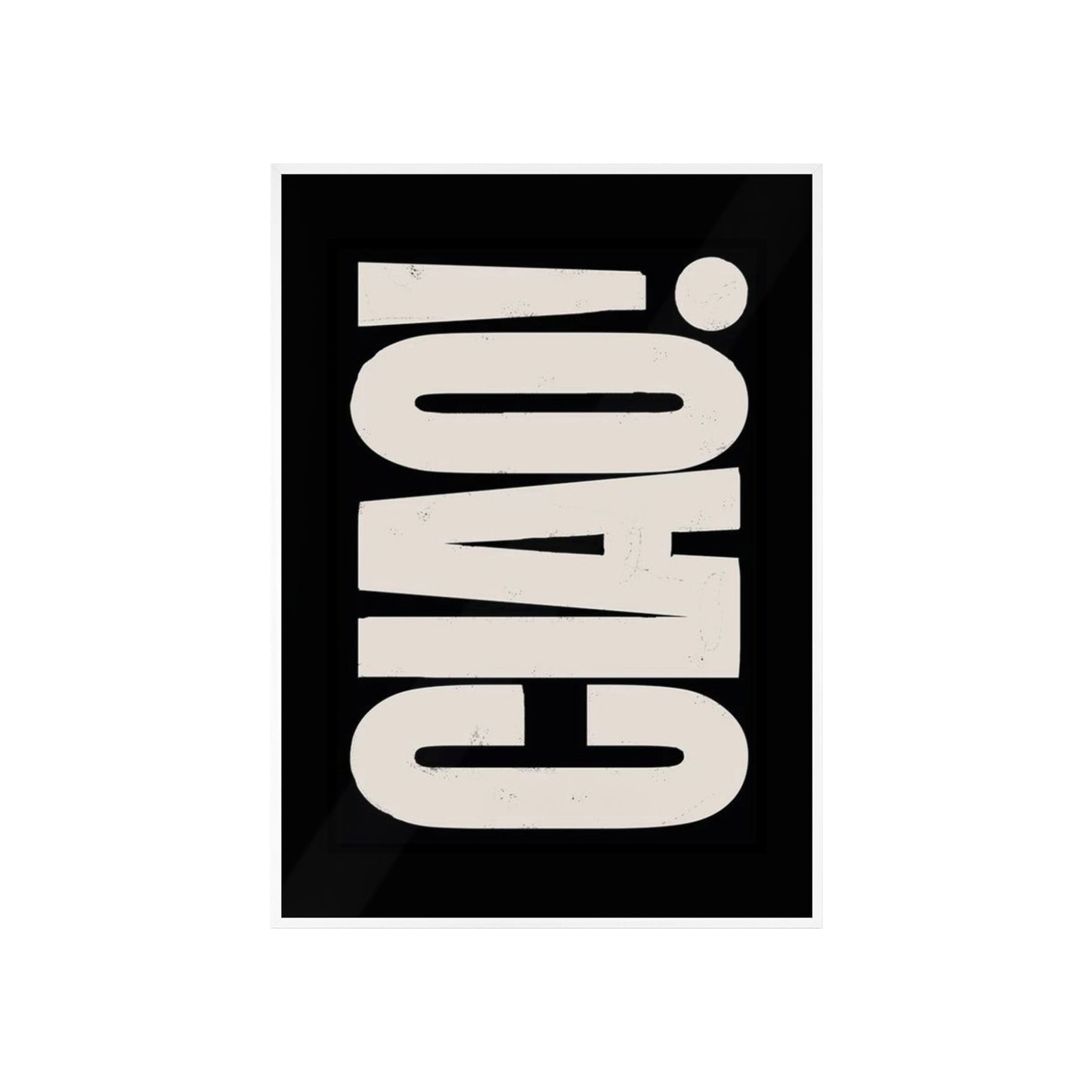 Ciao! - Framed Poster