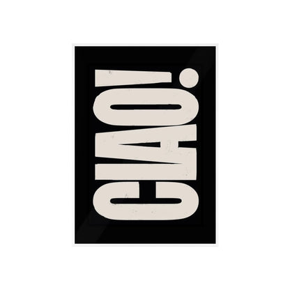 Ciao! - Framed Poster