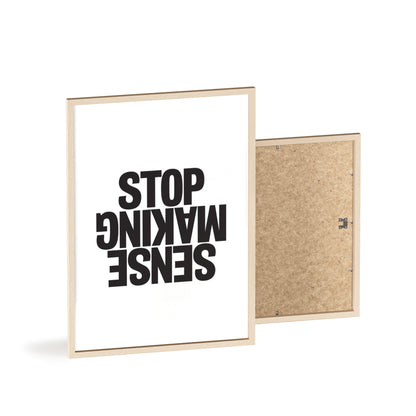 Stop Making Sense - Framed Poster