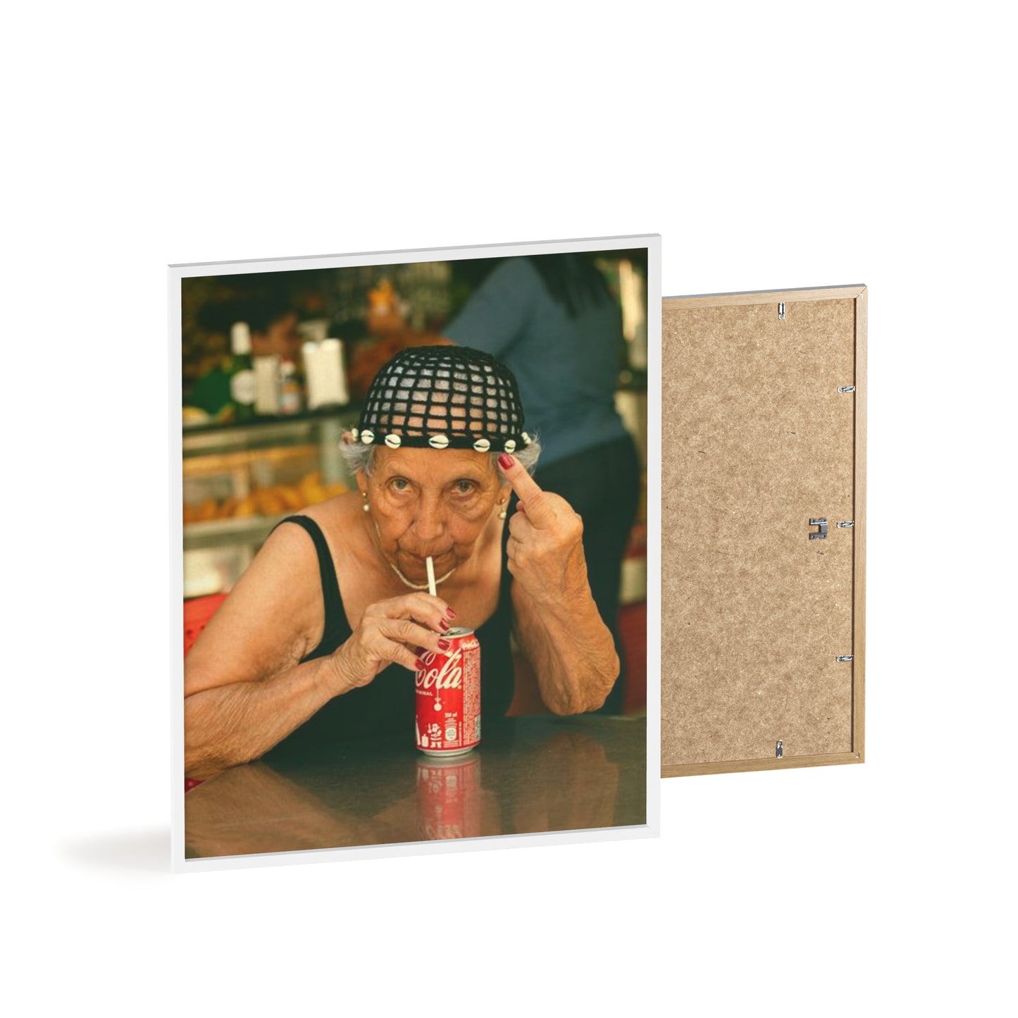 No Photos - Framed Poster