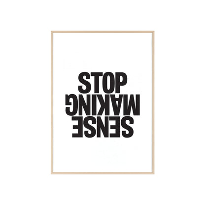 Stop Making Sense - Framed Poster