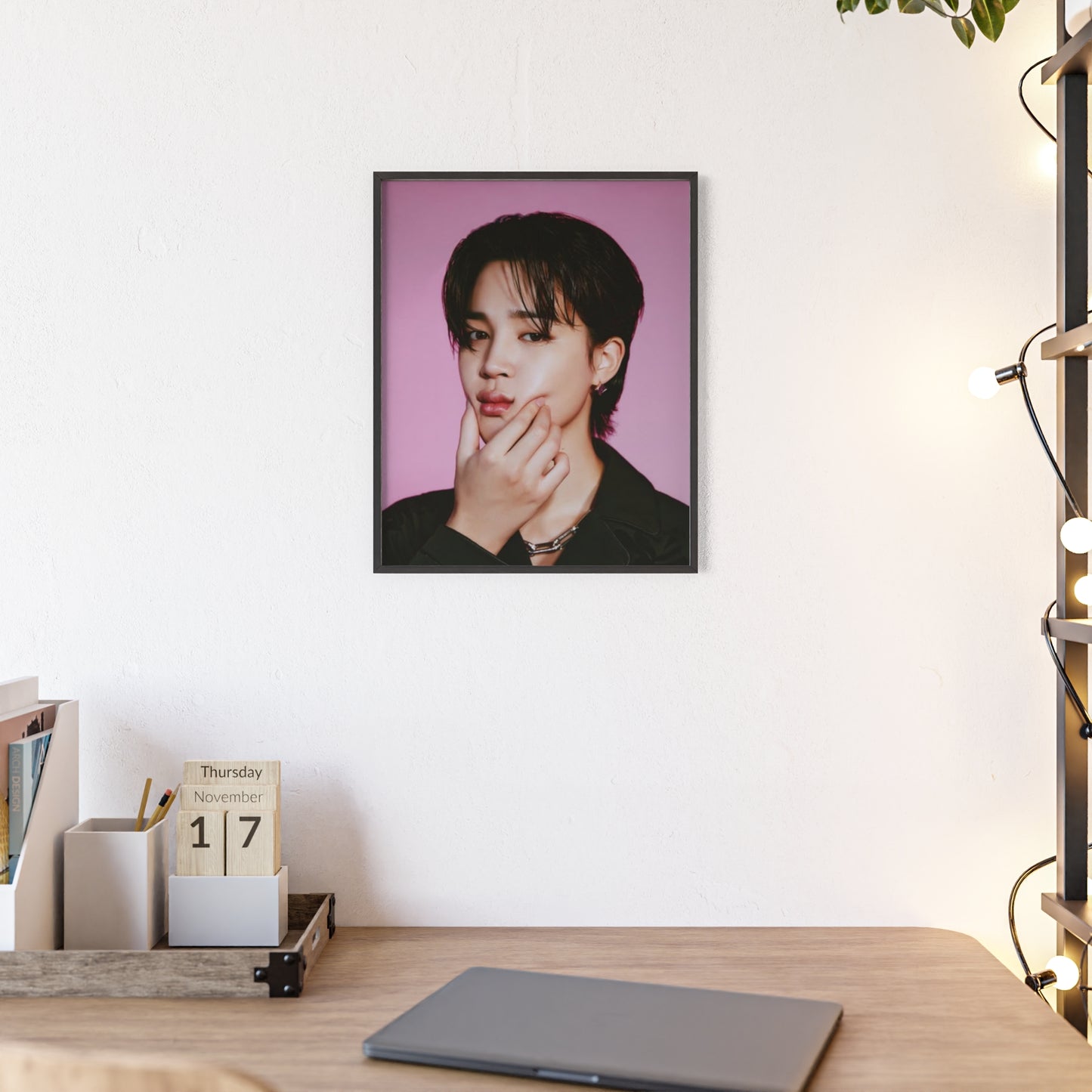 Jimin - Framed Poster