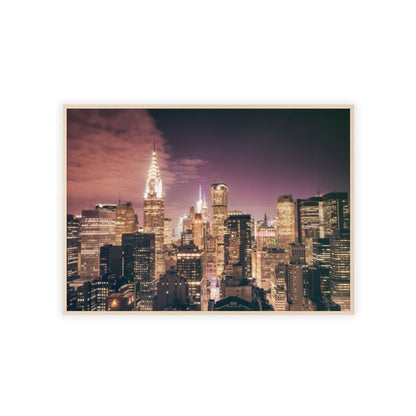 NY Skyline - Framed Poster