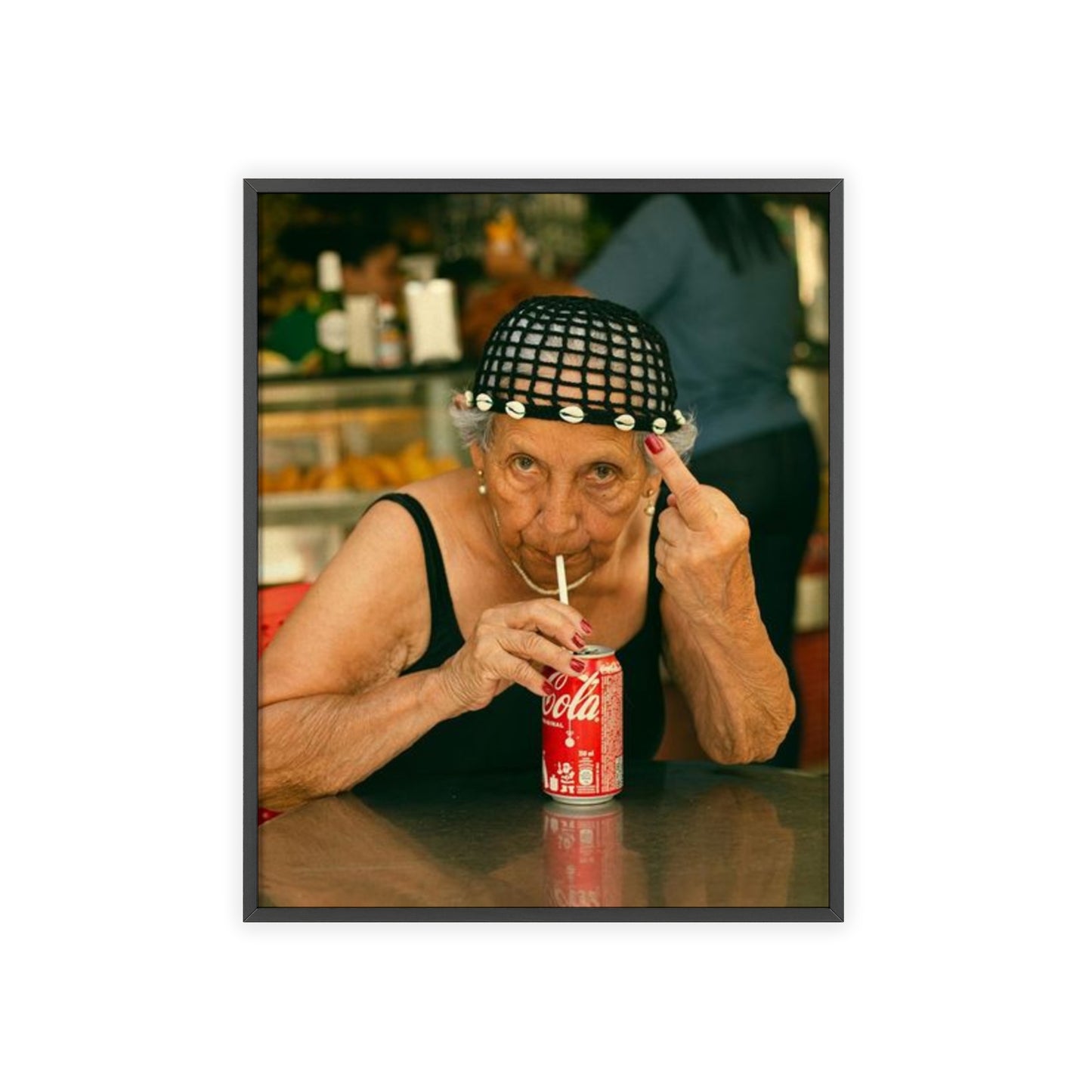 No Photos - Framed Poster